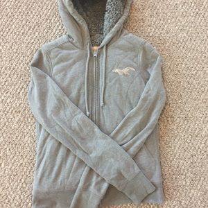 Hollister Sherpa Lined Hoodie